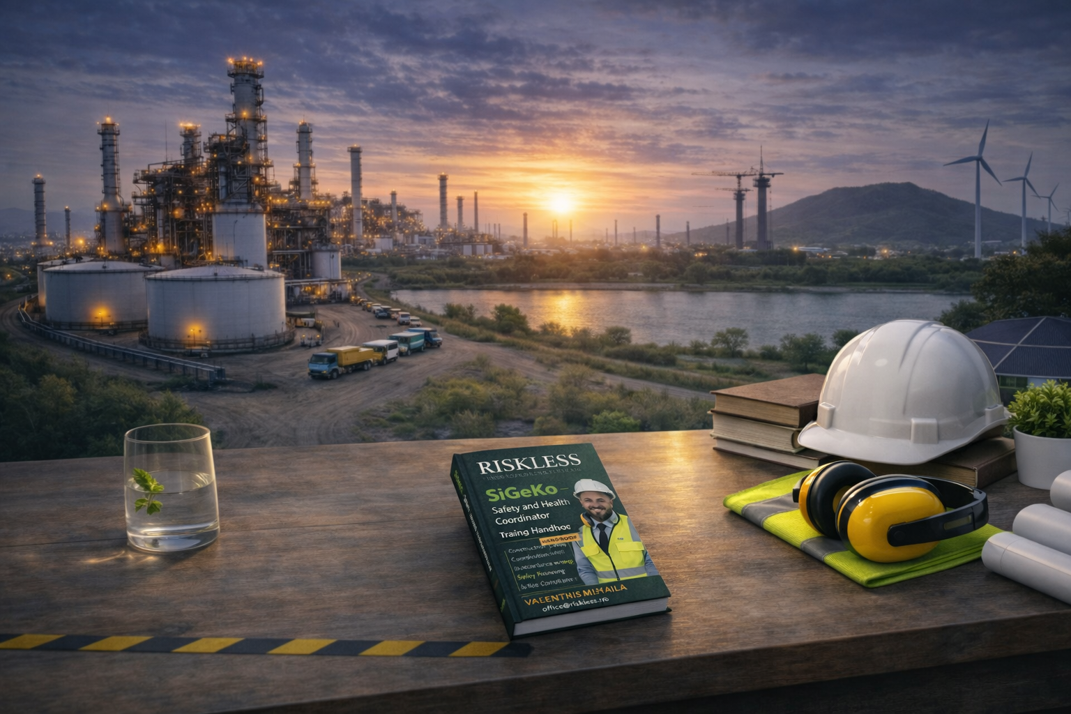 Industrial facility overview for HSE consulting context